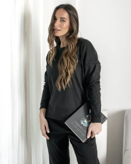 Pijama Darlon Liso Black