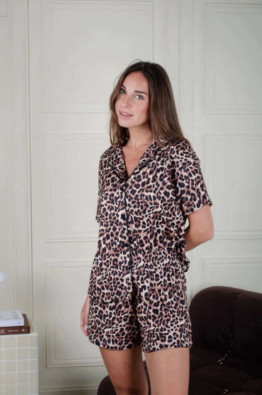 PREVENTA: Camisero Animal Print Corfú