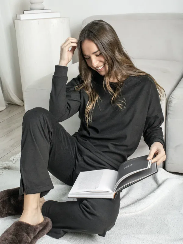 Pijama Darlon Liso Black - Imagen 3