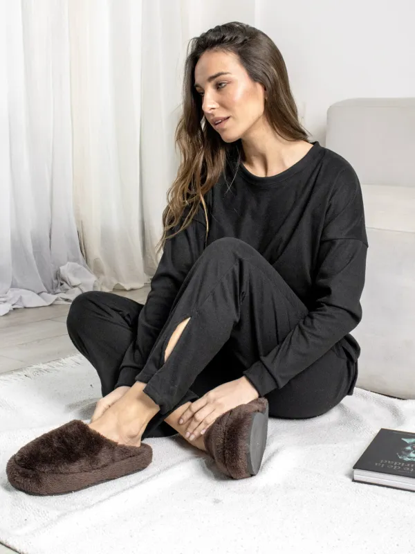 Pijama Darlon Liso Black - Imagen 9