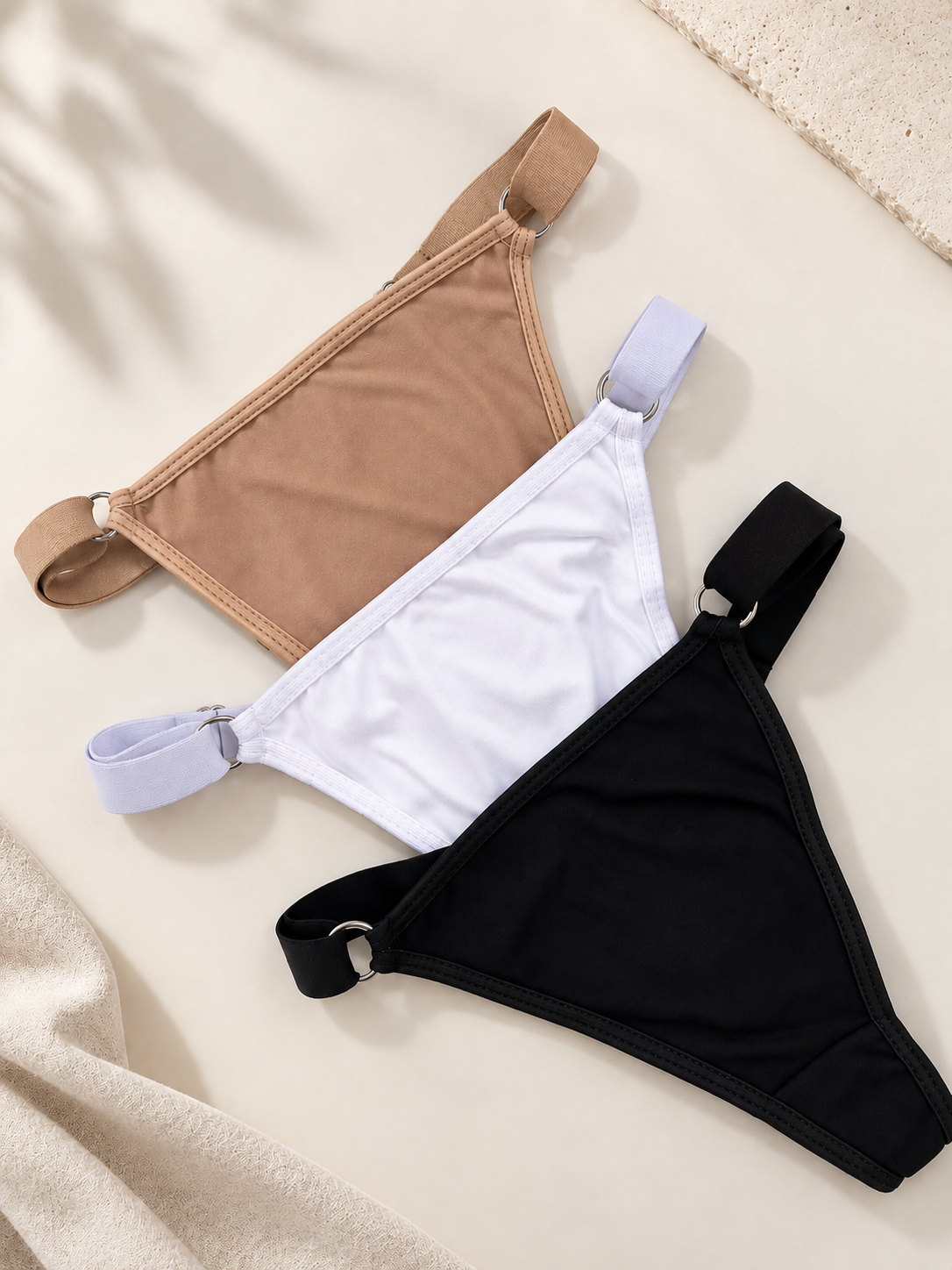 Eco Pack Tanga Algodón x 3