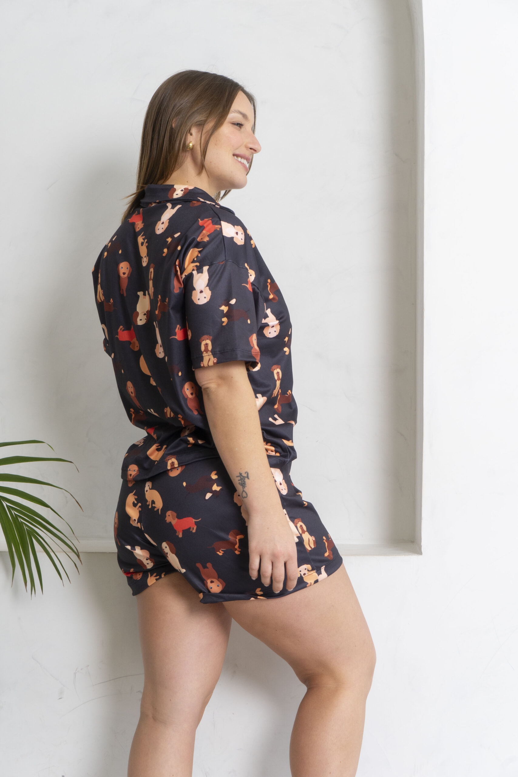 Pijama Camisero Grecia Perritos - Imagen 8