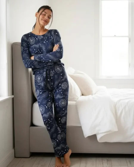 Pijama Mintaka Crop Top + Pantalón