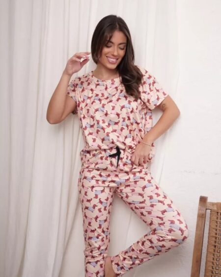 PREVENTA: Pijama Gaia Perrito Salchi