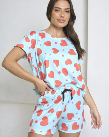 Pijama Kastoria Corazones