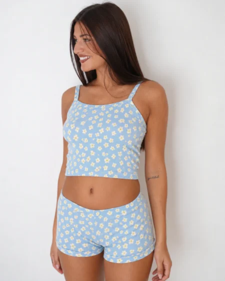 Pijama Morley Cute Celeste