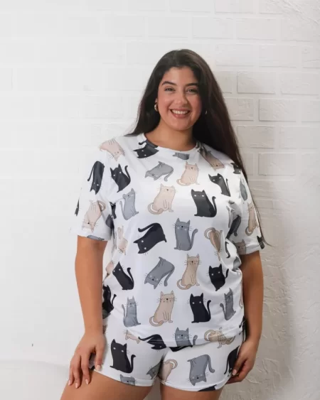 Pijama Catania Gatitos